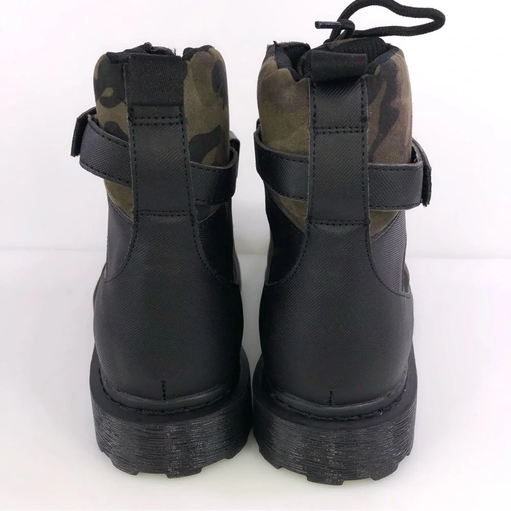 INC International Concepts Eliseo Camo Lace Up Boots Size 9.5M